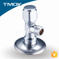 middle east bathroom toilet chromed plated polishing lead free NSF brass stem angle valve in oujia valve TMOK china three way